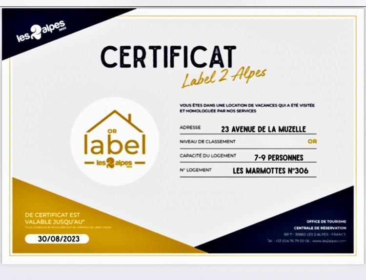 Label Or Appartement Spacieux Proximite Pistes Les Deux Alpes Buitenkant foto